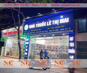 Làm biển hiệu quảng cáo cho nhà thuốc tại Hà Nội